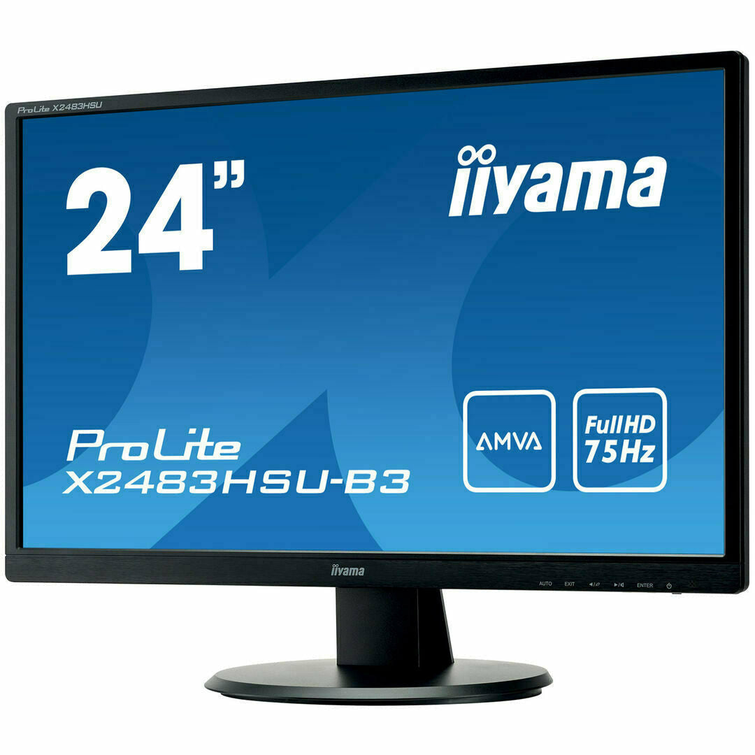 iiyama ProLite X2483HSU-B3 24" LED Display (EOL)