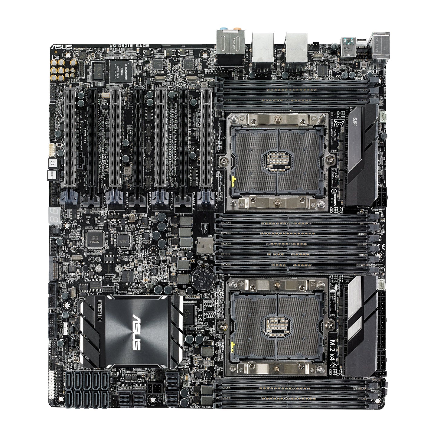 ASUS WS C621E SAGE (BMC) Intel® C621 LGA 3647 (Socket P) EEB