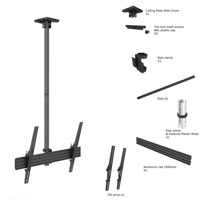 Multibrackets M Ceiling Mount Pro MBC1UHD