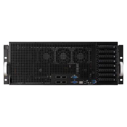 ASUS ESC8000 G4 LGA 3647 (Socket P) Rack (4U) Black, Stainless steel
