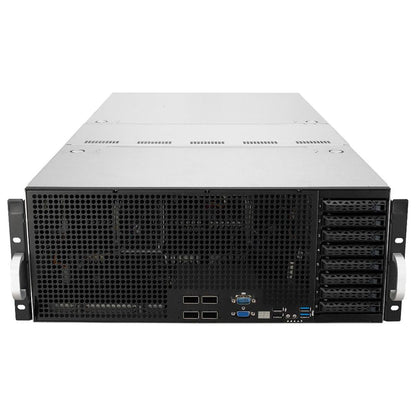 ASUS ESC8000 G4 LGA 3647 (Socket P) Rack (4U) Black, Stainless steel