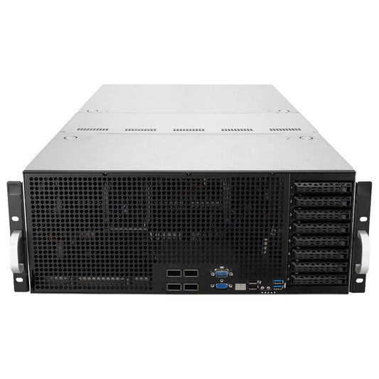 ASUS ESC8000 G4 LGA 3647 (Socket P) Rack (4U) Black, Stainless steel