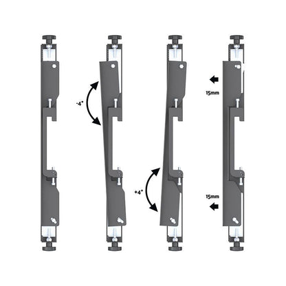 Multibrackets M Floorstand Column Pro MBFSC2U 180 Micro Adjustable