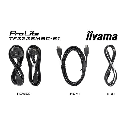 iiyama ProLite TF2238MSC-B1 22" IP65 Open Frame Touch Screen