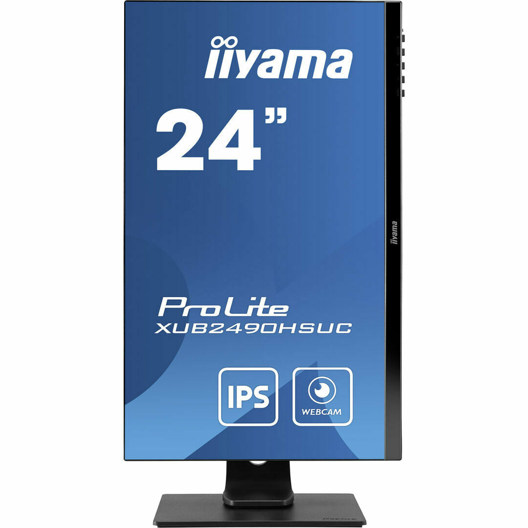 iiyama ProLite XUB2490HSUC-B1 24" IPS LCD Monitor with FHD Webcam