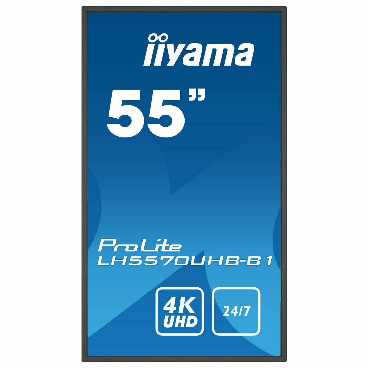 iiyama ProLite LH5570UHB-B1 55" Large Format Display with 24/7, 4K UHD, Android 9.0 and 700cd/m² High Brightness