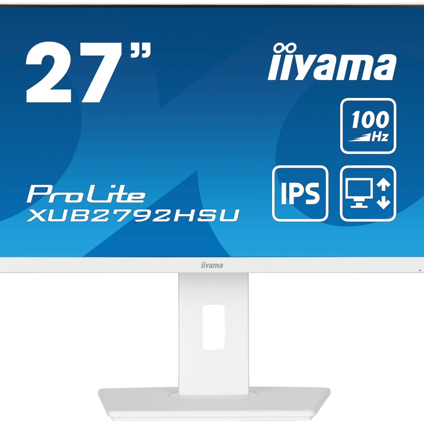 iiyama ProLite XUB2792HSU-W6 27" IPS 100Hz LED Full HD Display in White