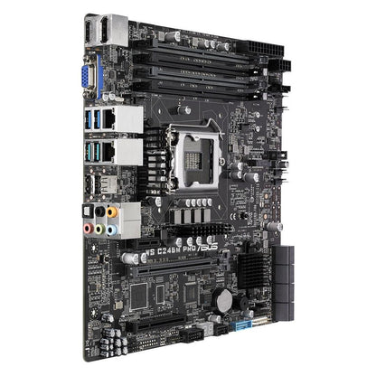 ASUS WS C246M PRO Intel C246 LGA 1151 (Socket H4) micro ATX motherboard