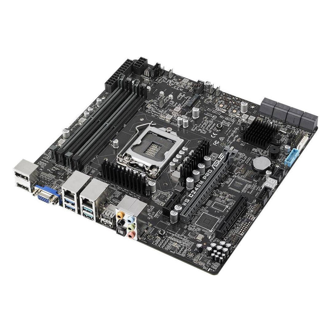 ASUS WS C246M PRO Intel C246 LGA 1151 (Socket H4) micro ATX motherboard