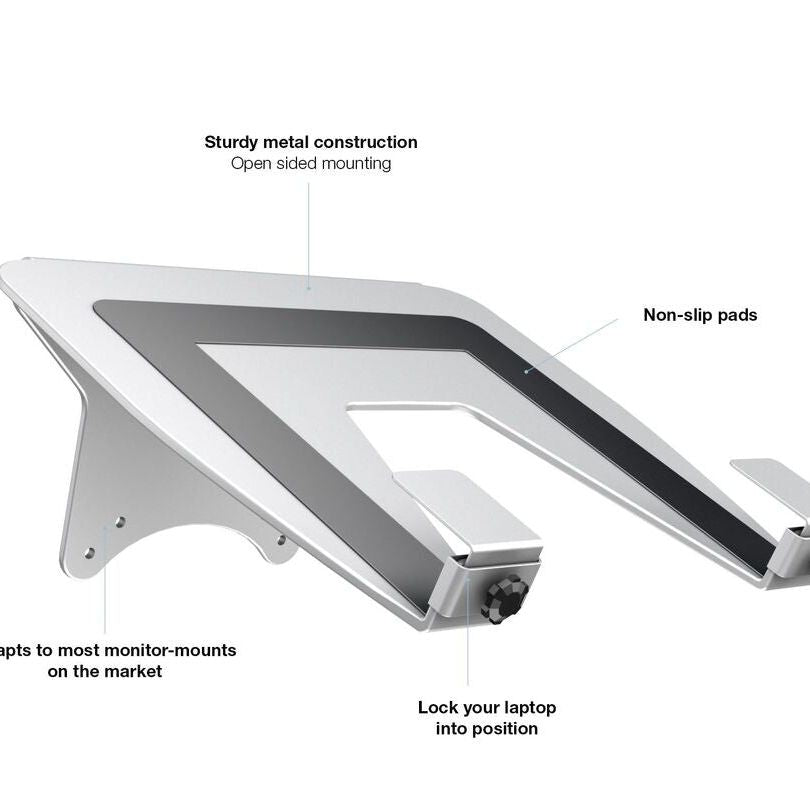 Multibrackets M Laptop Holder Gas Lift Arm Silver