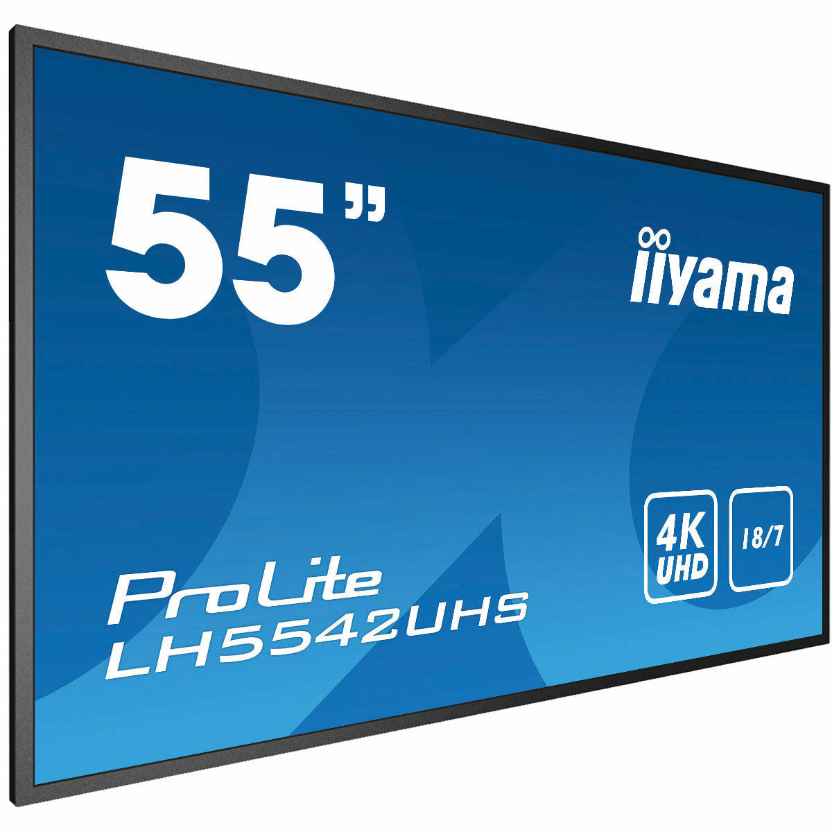 iiyama ProLite LH5542UHS-B3 55" IPS 4K LFD 18/7 with Android 8.0 and iiyama N-sign integrated Signage Platform