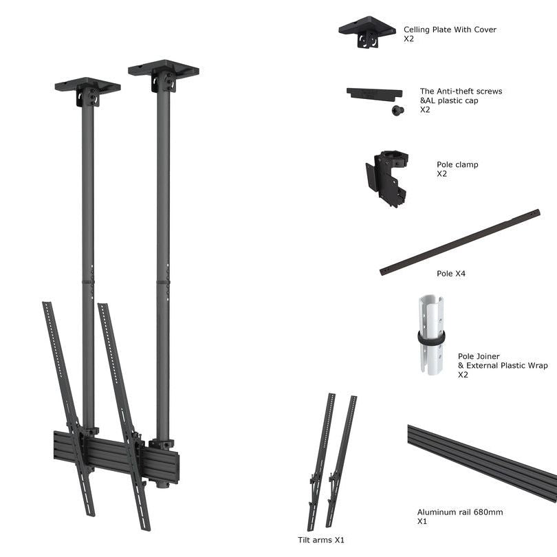 Multibrackets M Ceiling Mount Pro MBC1UPSD
