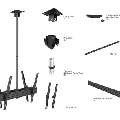 Multibrackets M Ceiling Mount Pro MBC1UX2HD