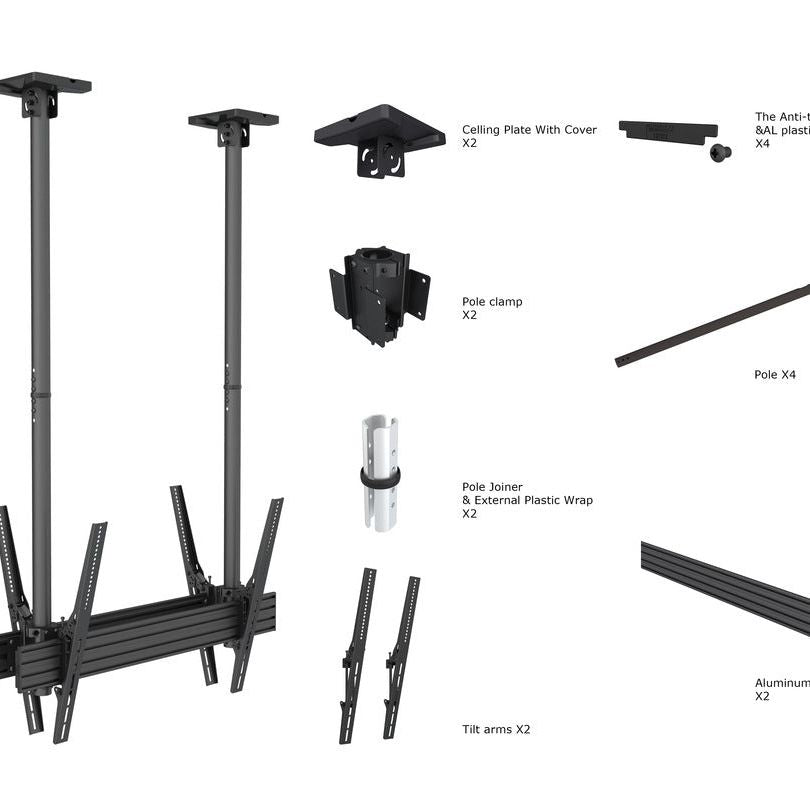 Multibrackets M Ceiling Mount Pro MBC1UX2SD