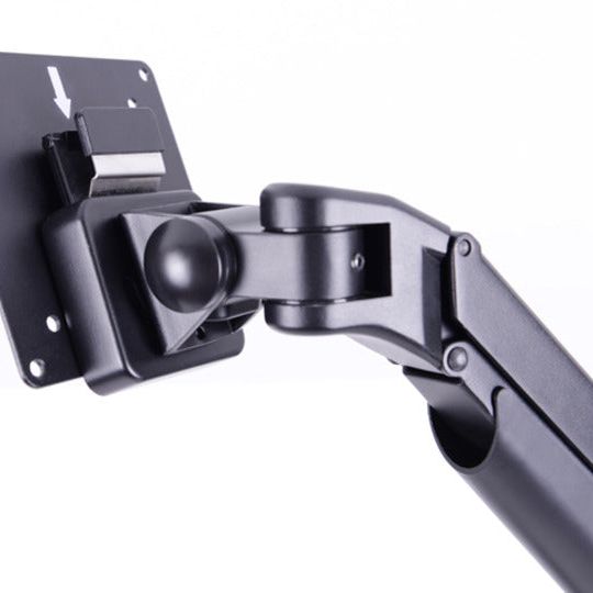 Multibrackets M VESA Gas Lift Arm Single Silver w. Duo Crossbar