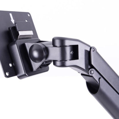 Multibrackets M VESA Gas Lift Arm Single Silver w. Duo Crossbar