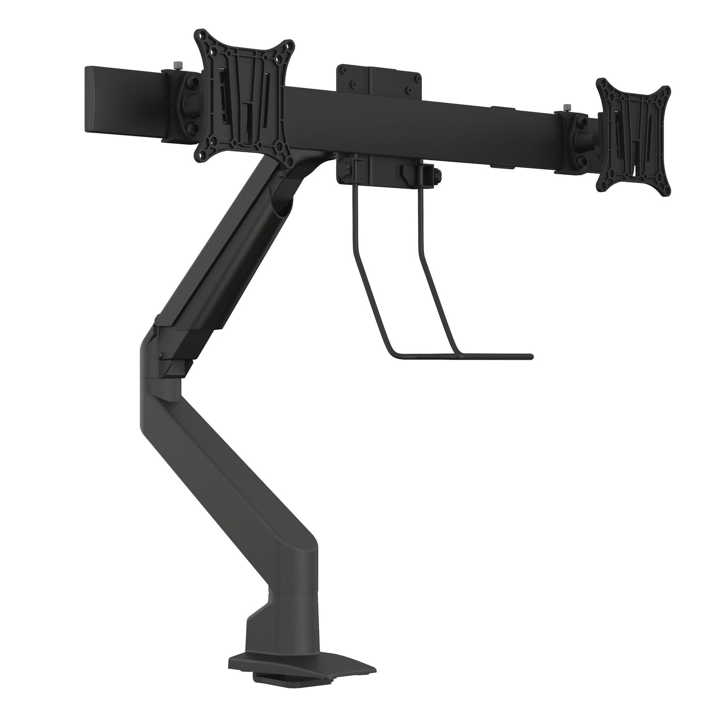 Multibrackets M VESA Gas Lift Arm Single Black HD w. Duo Crossbar