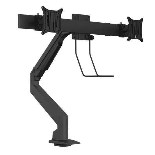 Multibrackets M VESA Gas Lift Arm Single Black HD w. Duo Crossbar