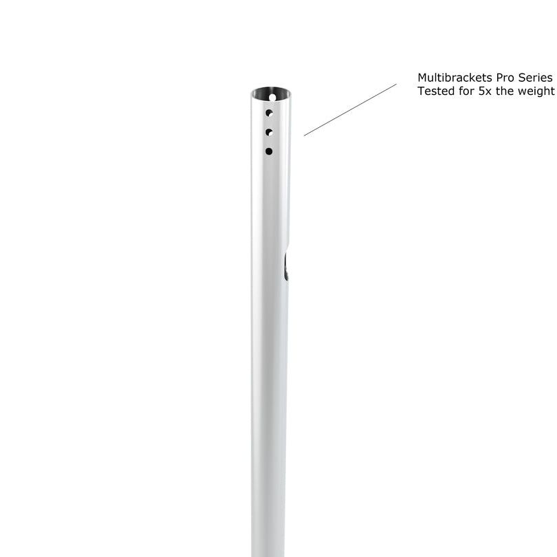 Multibrackets M Floor to Ceiling Mount Pro MBFC1U Chrome