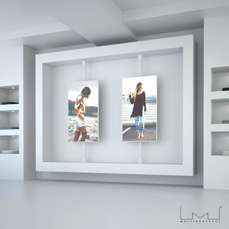 Multibrackets M Floor to Ceiling Mount Pro MBFC1U Chrome