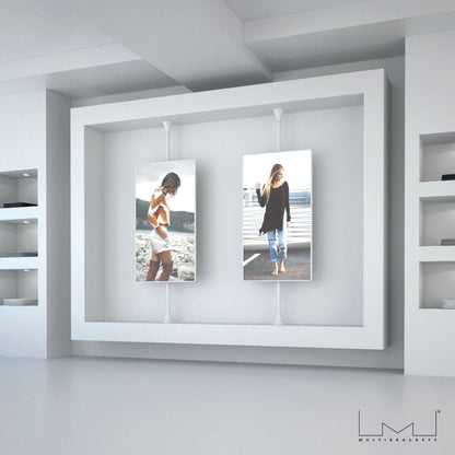 Multibrackets M Floor to Ceiling Mount Pro MBFC1U Chrome