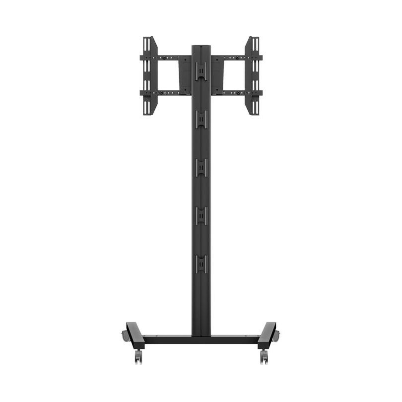 Multibrackets M Display Stand 180 Entry Level 180cm Trolley AV Cart Black