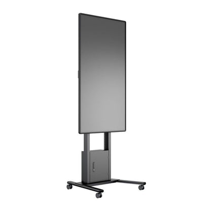 Multibrackets M Motorized Floorstand Incl cabinet & camerashelf 120kg Black