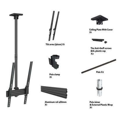 Multibrackets M Ceiling Mount Pro MBC1UP 400x900