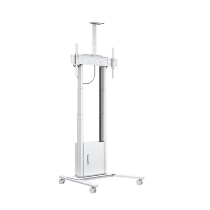 Multibrackets M Motorized Floorstand Incl cabinet & camerashelf 120kg White