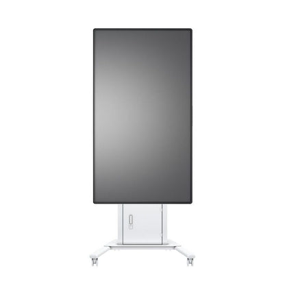 Multibrackets M Motorized Floorstand Incl cabinet & camerashelf 120kg White