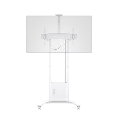 Multibrackets M Motorized Floorstand Incl cabinet & camerashelf 120kg White