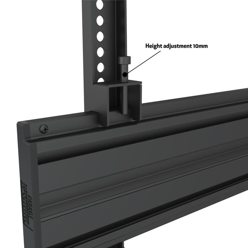 Multibrackets M Wallmount Pro MBW1UP 400x600 Fixed Black