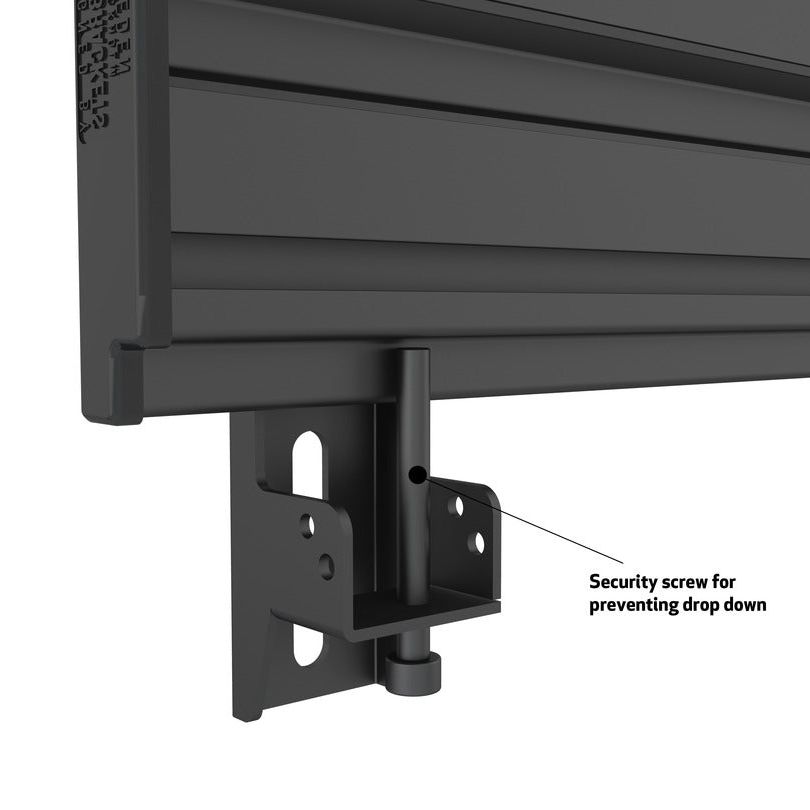 Multibrackets M Wallmount Pro MBW3U Fixed 200 Black