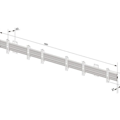 Multibrackets M Wallmount Pro MBW3U Fixed 200 Black