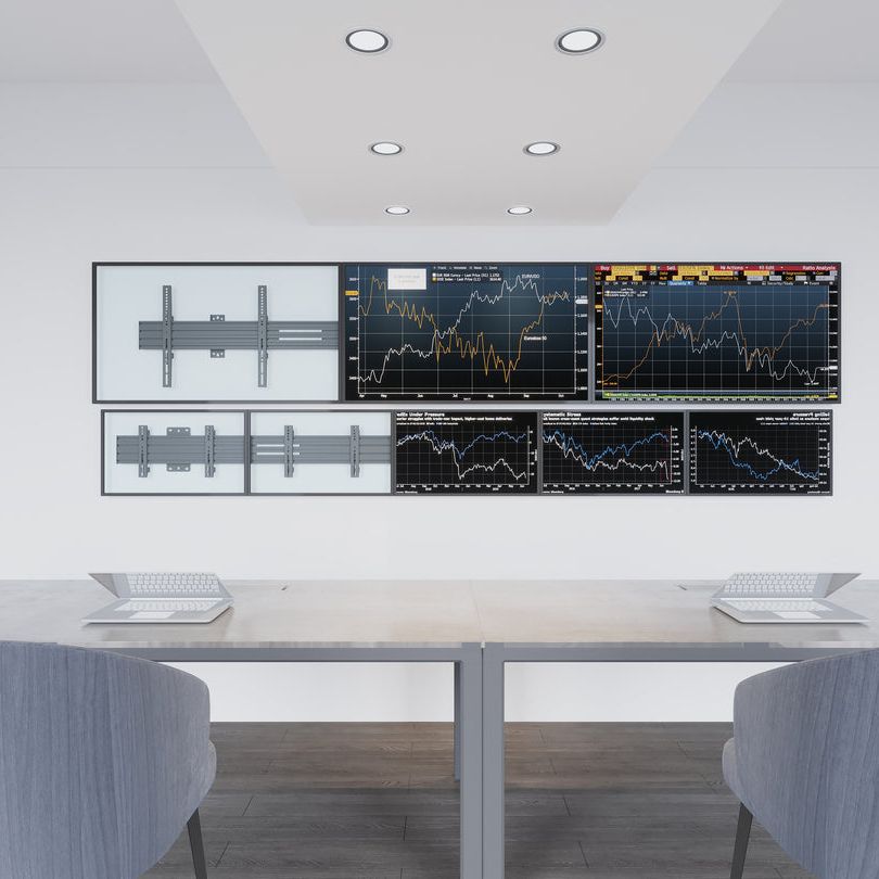 Multibrackets M Wallmount Pro MBW3U Fixed 200 Black