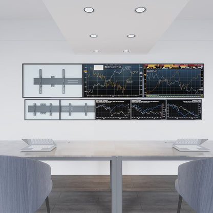 Multibrackets M Wallmount Pro MBW3U Fixed 200 Black