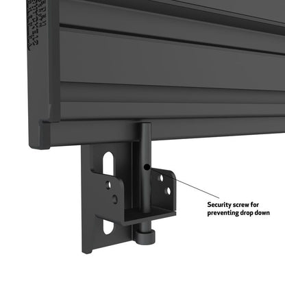 Multibrackets M Wallmount Pro MBW1U Fixed 200 Black