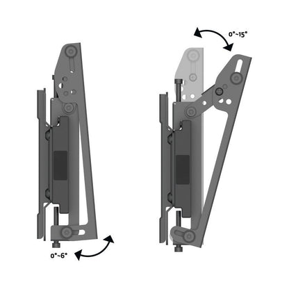 Multibrackets M Wallmount Pro MBW3U Tilt 200 Black