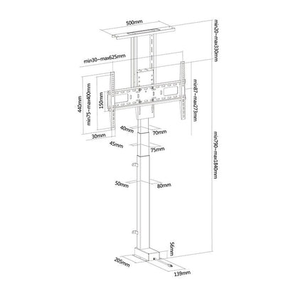 Multibrackets M Motorized TV Lift X-Large