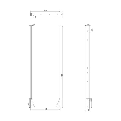Multibrackets M Floormount Pro OM55N-D