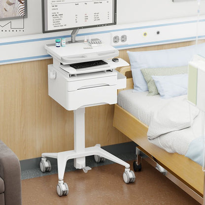 Multibrackets M Medical Cart Basic with Drawer