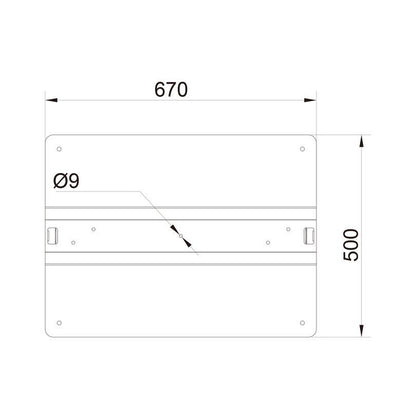 Multibrackets M Pro Series - Floorbase OM46N-D