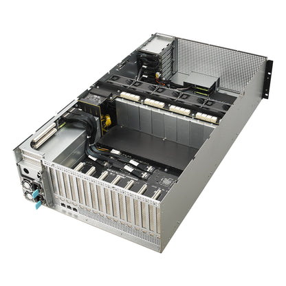 ASUS ESC8000 G4/10G Intel® C621 LGA 3647 (Socket P) Rack (4U) Black, Silver