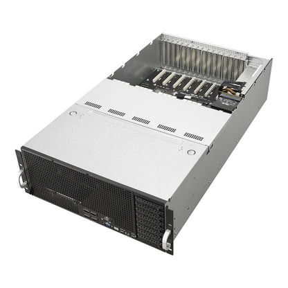 ASUS ESC8000 G4/10G Intel® C621 LGA 3647 (Socket P) Rack (4U) Black, Silver