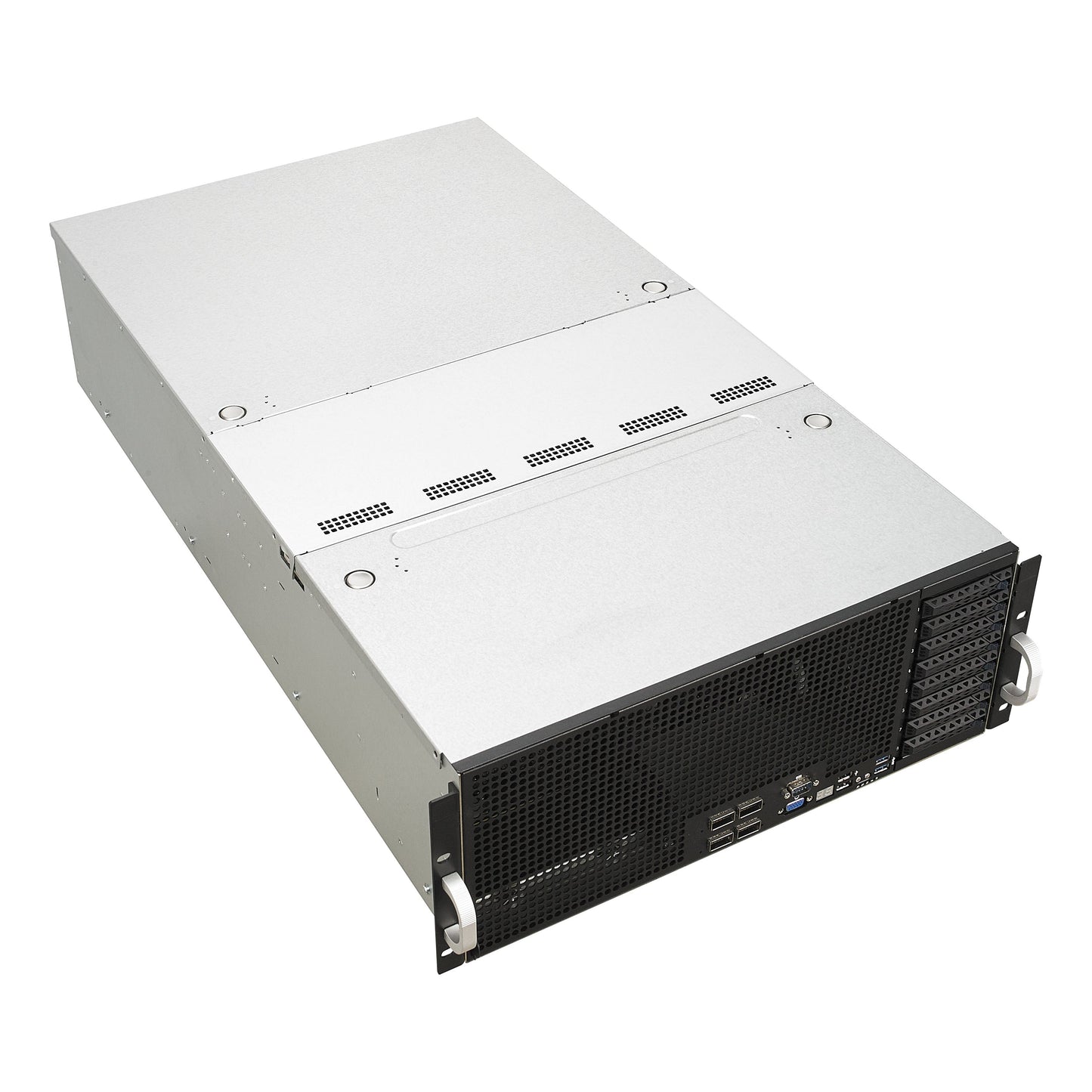ASUS ESC8000 G4/10G Intel® C621 LGA 3647 (Socket P) Rack (4U) Black, Silver
