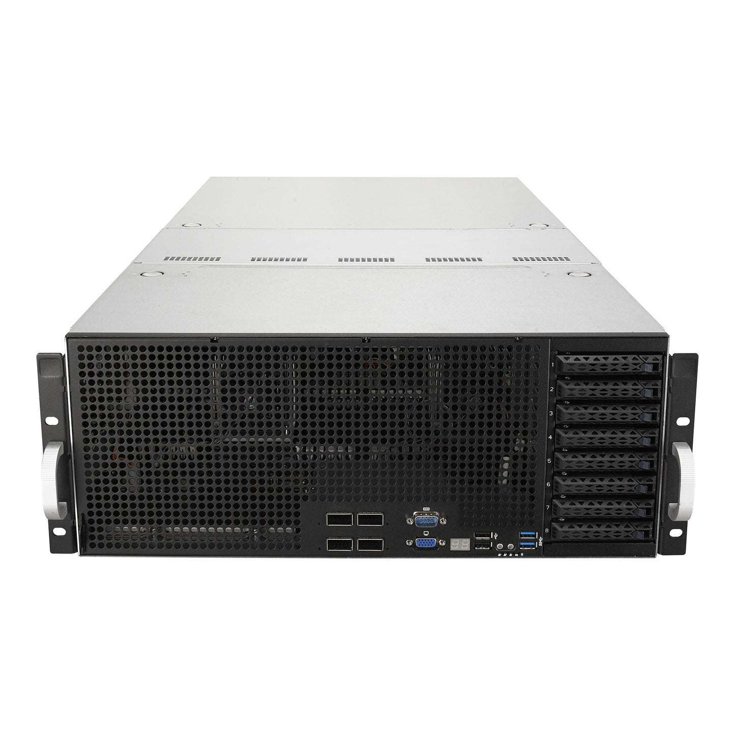 ASUS ESC8000 G4/10G Intel® C621 LGA 3647 (Socket P) Rack (4U) Black, Silver