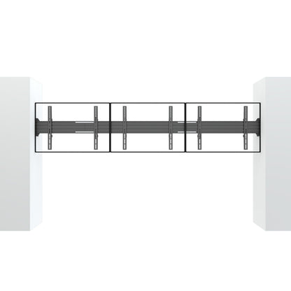 Multibrackets M Pro Series - Single display plate from wall