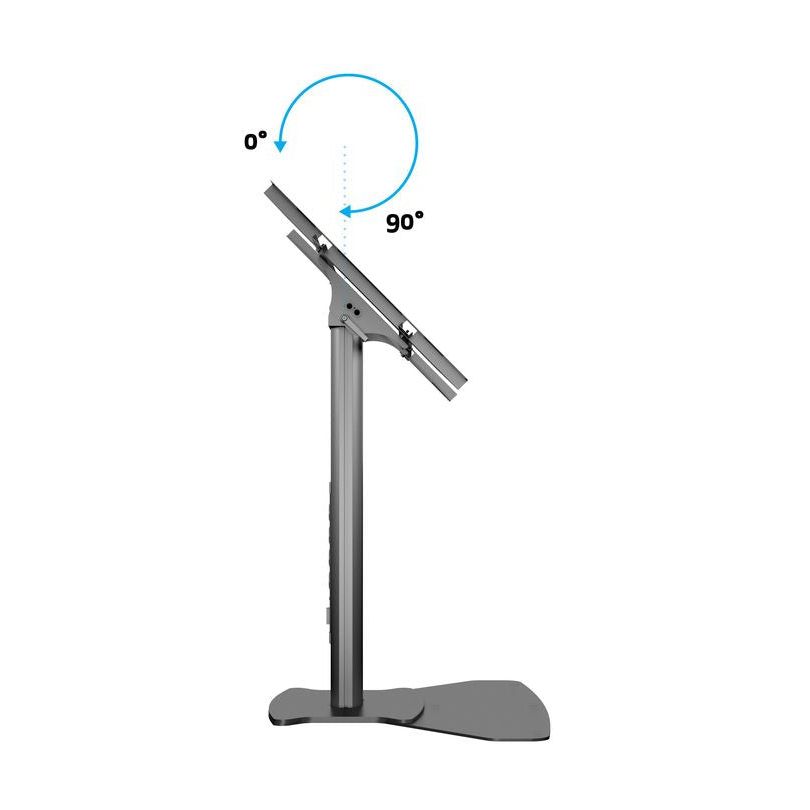 Multibrackets M Public Display Stand 110 HD Floorbase Single Black