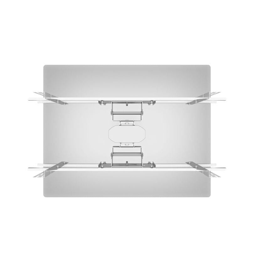 Multibrackets M Public Display Stand 180 HD Back to Back Silver w. Floorbase