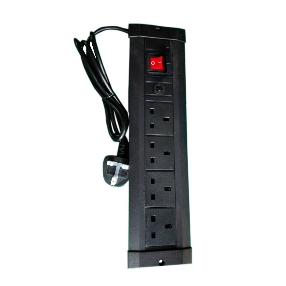 Multibrackets M Public Display Stand UK Power Rail Black